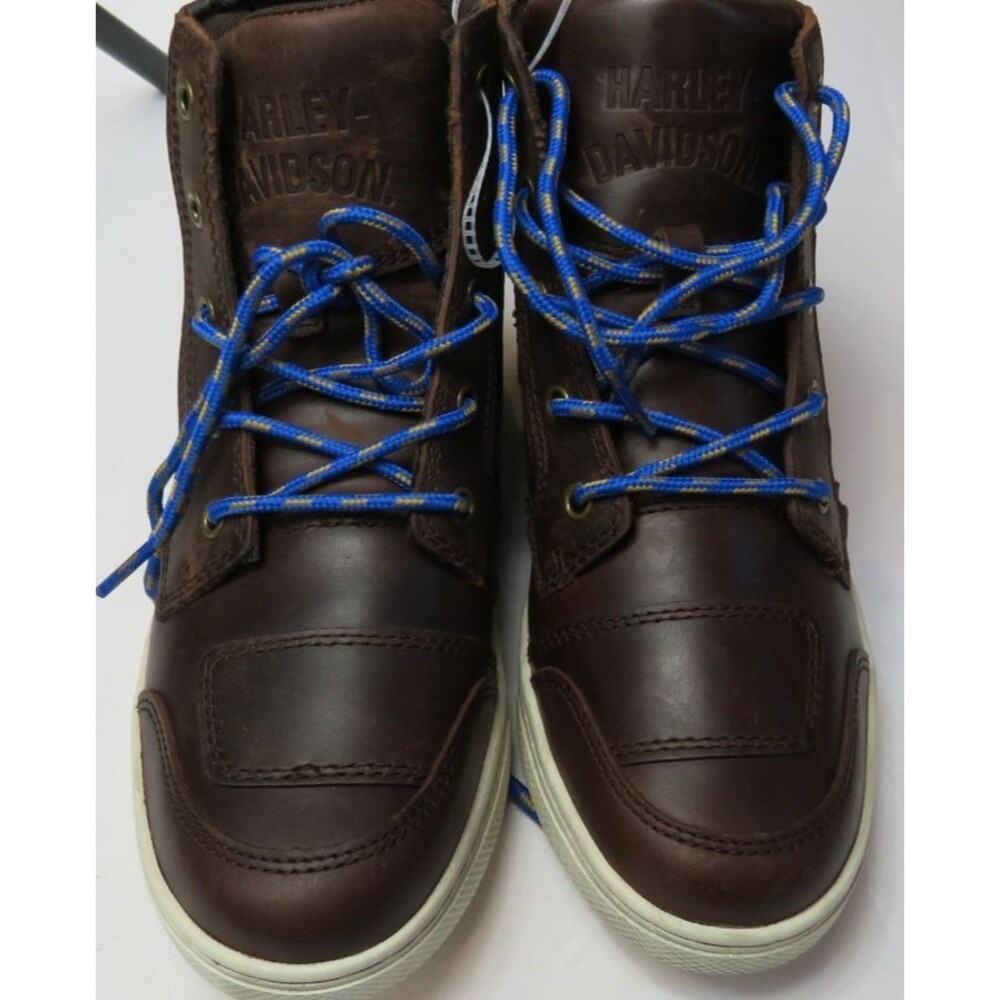 Harley-Davidson Bateman Leather Motorcycle Sneaker Boots Men’s Size 8.5 - New